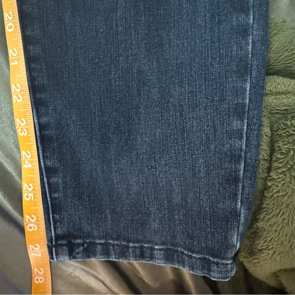 Soft surroundings ultimate denim pull on skinny jeans Jeggings size 14 large - Picture 9 of 10